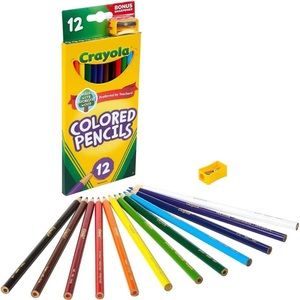 Crayola Colored Pencils 12/Pack WHOLESALE PRICE 10 sets for $20 FREE SHIPPING!
